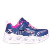Skechers Heart Lights - Retro Hearts - Navy  302689N image