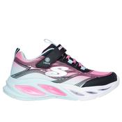 Skechers 303712L - Lights: Cosmic Glow - BKMT Girls Light-Up Trainers