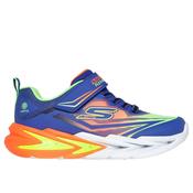 Skechers Flex - Glow Ultra Blue 400139L Boys Light-Up Trainers