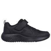 Skechers Bounder - Power Study 405626L Boys Black School Trainers