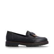 Rieker 45553-00  Black Ladies Casual Loafer Shoes image