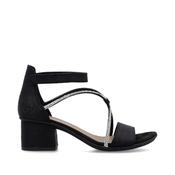 Rieker 64654-00 Black Ladies Dress Heels