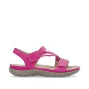 Rieker 64870-31 Pink Ladies Strap Sandals