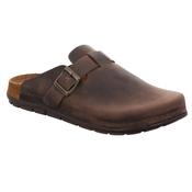 Rohde Men’s 6743-72 Brown Leather Slip-On Shoe – Comfortable Indoor/Outdoor Leather Shoe