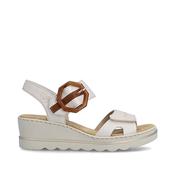 Rieker 67476-91 White Ladies Everyday Sandals image