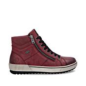 Remonte D0772-36 Red Womens High-Top Ankle Boots