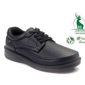 G Comfort P-3706s Black Waterproof Extra Wide Lace-up Mens Soft Leather Shoe