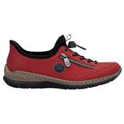 Rieker N3267-33 Red Ladies Casual Slip-In Shoes