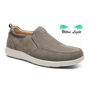 G Comfort S-8951G Beige / Coffee Mens Wide Fit Casual Slip-on Shoe image