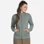 Skechers W3JA261 The Go Walk Everywhere Jacket Olive Green Ladies Zip Front Jackets image