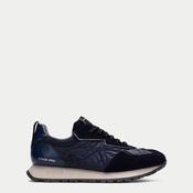 Hispanitas Women’s Kansas Navy Leather Trainer – Premium Lace-Up Sneaker with Triflow® Cushioning &amp; Removable Insole