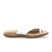 Gabor 03.700-21 Lanzarote White Ladies Mule Sandals
