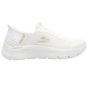 Skechers 124836 Trainer - White Gold - 4