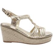 Xti 145456 Wedge Sandal - Gold - 36 image