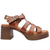 Refresh 175095 Block Heel Sandal - Tan - 37 image