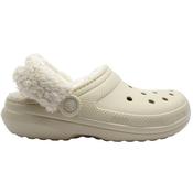 Crocs 211396 2Y2 Classic Lined Clog - Bone - 5 image