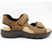 Rieker 21760 Velcro Sandal - Brown - 46 image