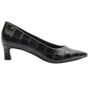 Tamaris 22351 Low Heel Shoe - Blackcroc - 36 image