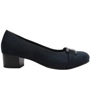 Jana 22369 Low Court Shoe - Navy Suede Nubuck - 37
