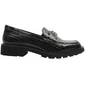 Tamaris 24651 Loafer Shoe - Blackcroc - 37