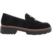 Tamaris 24722 Loafer Shoe - Black Suede - 36 image