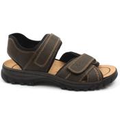 Rieker 25051 Velcro Sandal - Brown - 40
