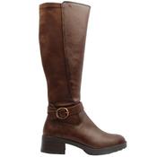 Jana 25568 Knee High Boot - Chestnut - 37 image
