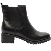 Jana 25710 Gusset Boot - Black - 37 image