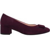 Gabor 301502 Low Heel Shoe - Berry - 4 image
