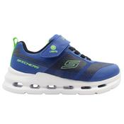 Skechers 400240L Trainer - Blue Black - K9.5