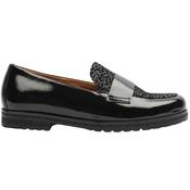 Gabor 400501 Loafer Shoe - Black/Grey - 4 image