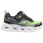 Skechers 400590Lc Trainer - Black Green - K9.5 image