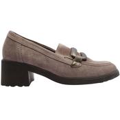 Gabor 400702 Block Heel Shoe - Taupe - 4 image