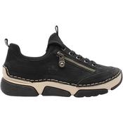 Rieker 45973 Laced Shoe - Black Black - 37 image