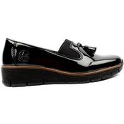 Rieker 53751 Slip On Shoe - Black Patent - 36 image