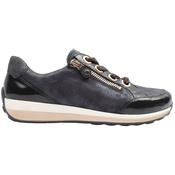 Ara 64587 Laced Shoe - Navy/White - 3 image