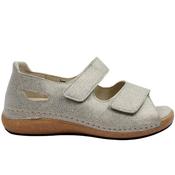 Waldlaufer 681801 Sandal - Silver - 4