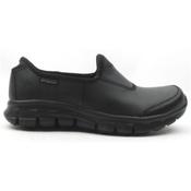 Skechers Slip On Safety Shoe 76536Ec - Black Black - 4 image