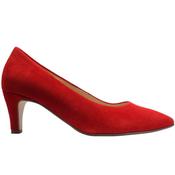 Gabor 81390 Court Shoe - Red Suede - 4