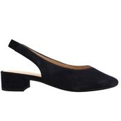 Gabor 81520 Sling Back Pomp - Navy Suede Nubuck - 4 image