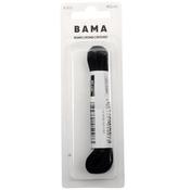 Bama, Black Round Laces, 90Cm, 6 Eyelets image