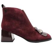 Loretta Vitale C2615 Boot - Burgundy Suede - 37 image