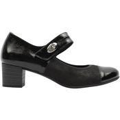 Fluchos D8637 Strap Shoe - Black Patent - 36 image