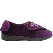 Cozy Toes Daisy Slipper - Purple - 4