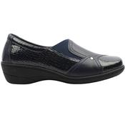 Softmode Emily Slip On Shoe - Navy Croc - 37 image