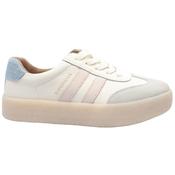 Drilleys Fifty Four Shoe - White Blue - 36 image