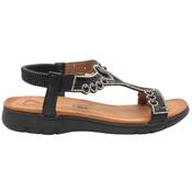 Heavenly Feet Glamour Sandal - Black - 37 image
