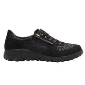 Waldlaufer H89001 Shoe - Black Suede - 4.5