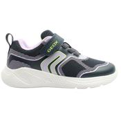 Geox J66fwd Trainer - Navy Pink - 28