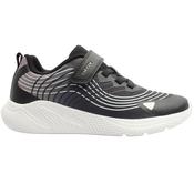 Geox J66gbb Trainer - Black Silver - 28 image